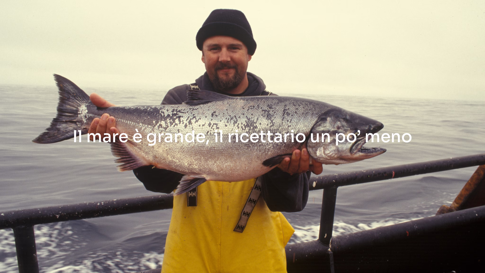 Il mare è grande, il ricettario un po’ meno